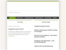 Tablet Screenshot of hausbauforum.org